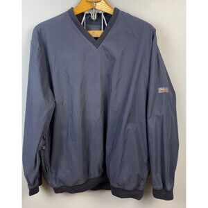 Izod Mens L X-treme Function Golfwear Pullover Blue Izod X.F.G. V Neck Pullover